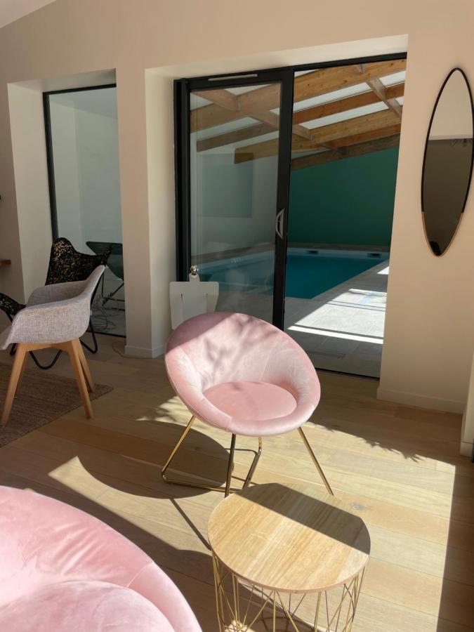 Villa La Luciole Piscine Interieure Барневіль-Картере Екстер'єр фото